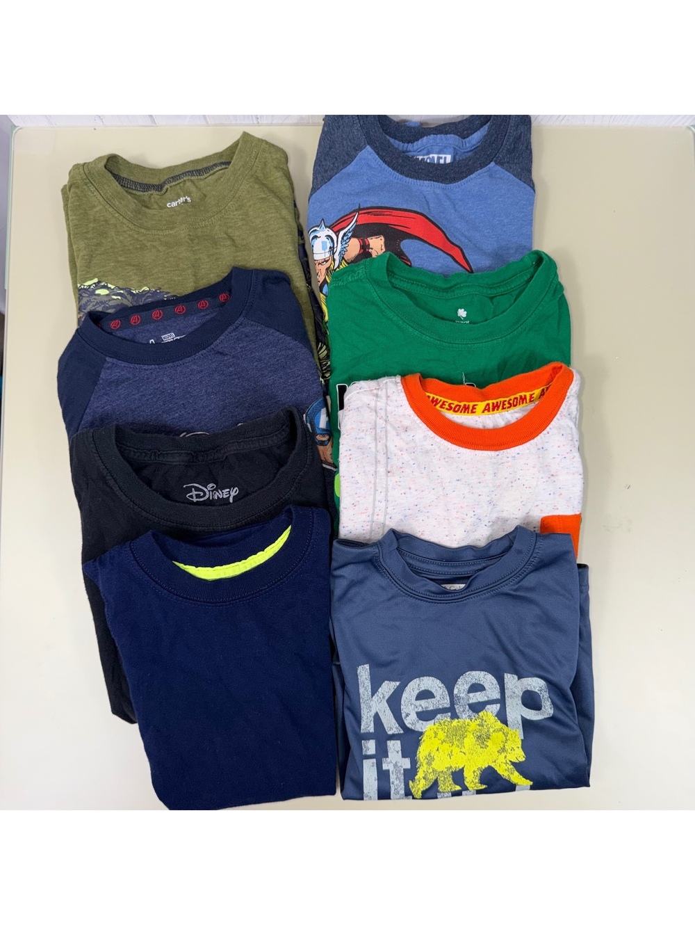 Boys XS 4/5 Marvel Disney LEGO Columbia 8 Shirt Lot